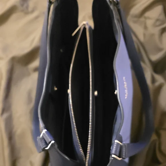 Kate Spade Navy and Light Blue Shoulder Bag - Picture 3 of 7